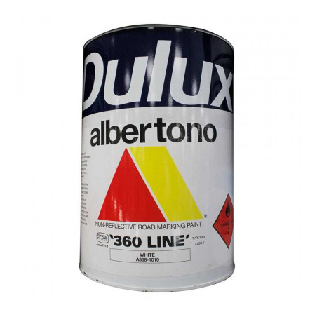  Peinture routière albertono marquage blanc 5l Dulux DULUX - Sanifer Tamatave