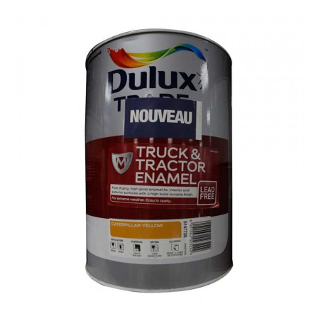  Peinture camion jaune caterpillar 5l Dulux DULUX - Sanifer Tamatave
