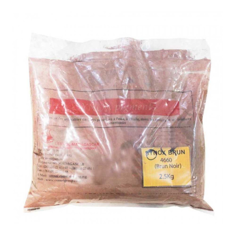  Teinte ciment brun rouge 2.5kg Cernol CERNOL - Sanifer Tamatave