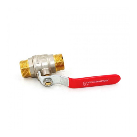  Vanne d?arrêt 3/4 Mâle-Mâle BS PN25 poignée plate NO NAME - Sanifer Tamatave