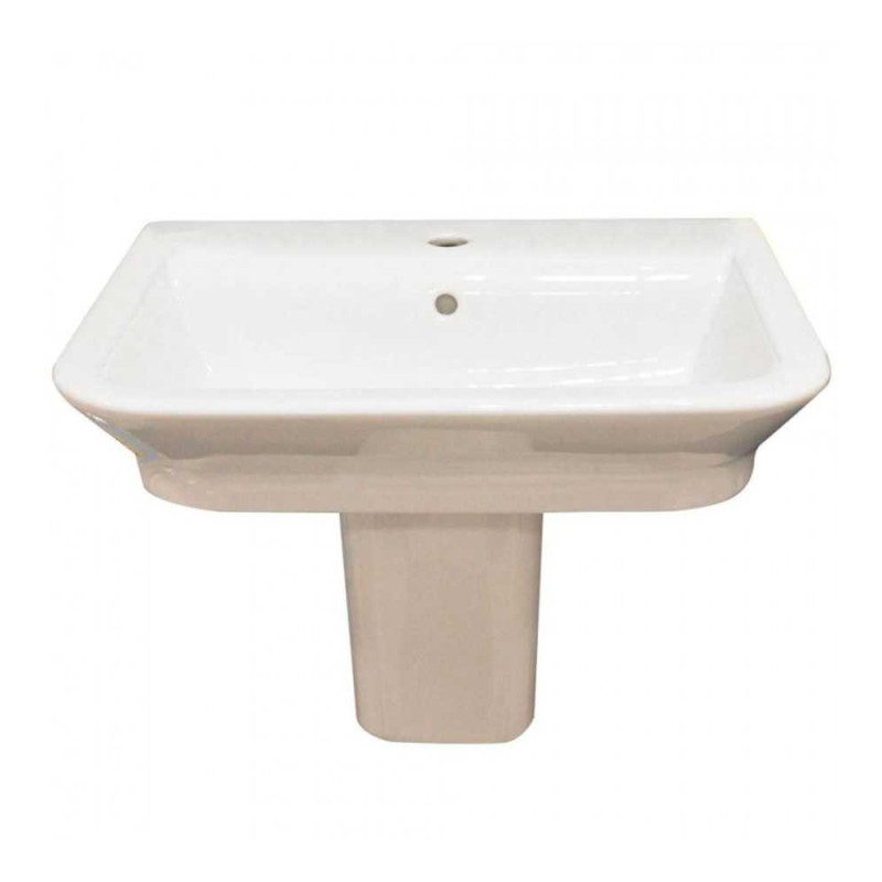  Lavabo à semi-colonne Gap 600x470x170 mm ROCA - Sanifer Tamatave