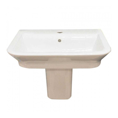  Lavabo à semi-colonne Gap 600x470x170 mm ROCA - Sanifer Tamatave