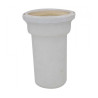  Sortie de cuvette Wc droite d100mm blanc * WIRQUIN - Sanifer Tamatave