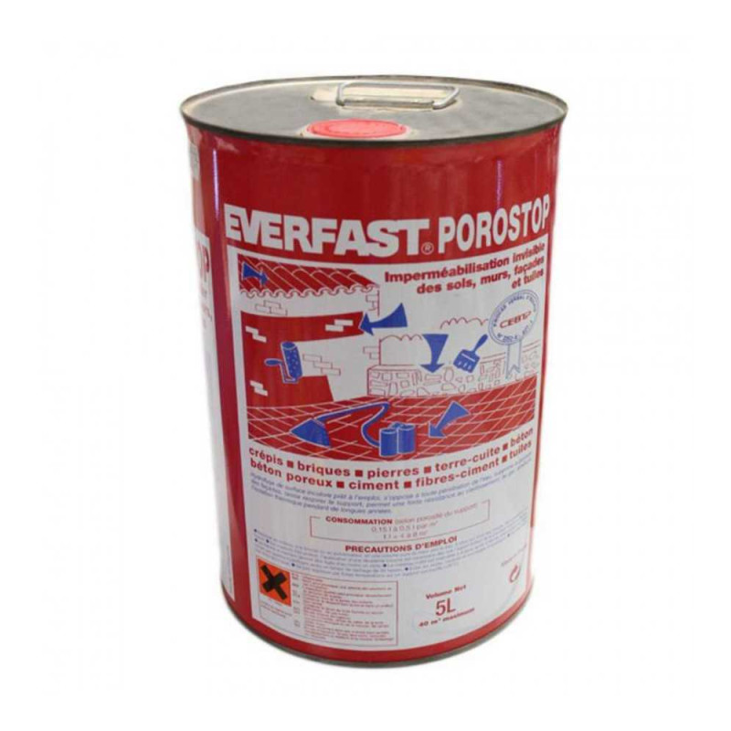  Porostop hydrofuge 5l ft Species (species - everfast) EVERFAST - Sanifer Tamatave