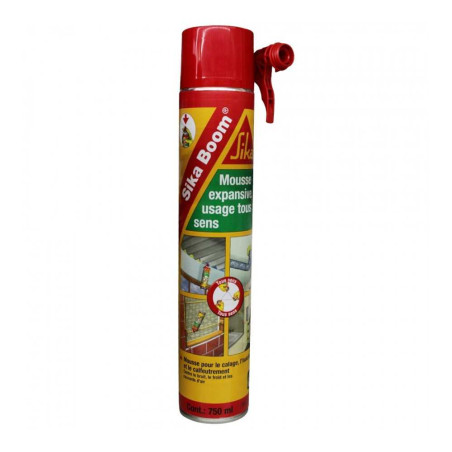 Sika boom 750 ml mousse polyuréthane ft Sika france SIKA - Sanifer Tamatave