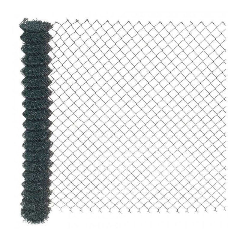  Grillage plastifié vert pour clôture simple torsion 2mx25m  - Sanifer Tamatave