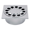  Bonde de sol gris métallisé 15x15 D50 WIRQUIN - Sanifer Tamatave