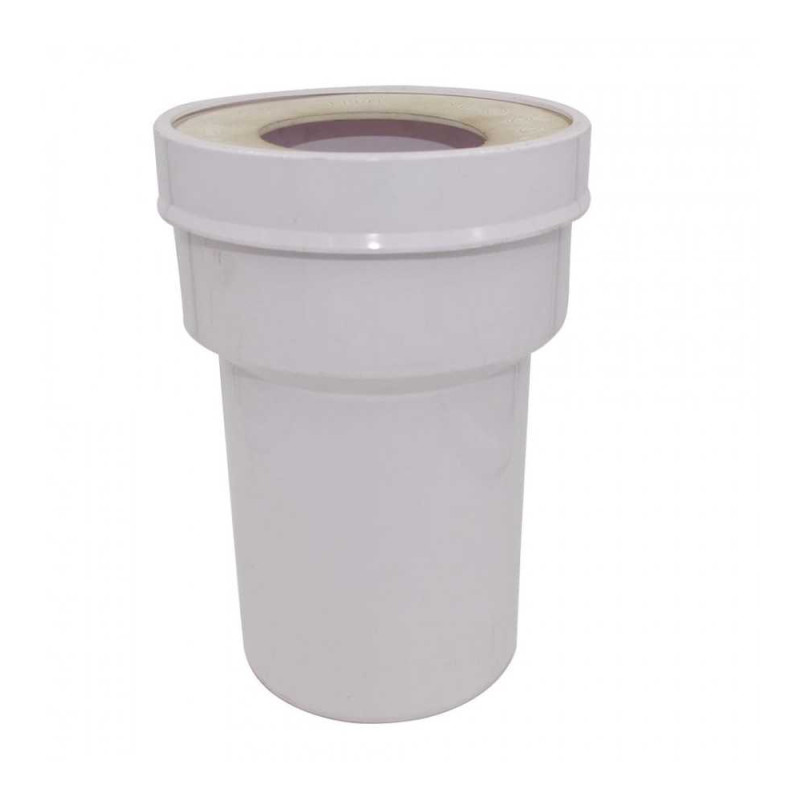 Pipe WC droite mâle-femelle Interplast NO NAME - Sanifer Tamatave