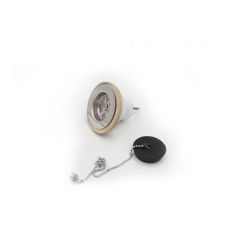  Bonde à bouchon pour évier en grès d60mm WIRQUIN - Sanifer Tamatave