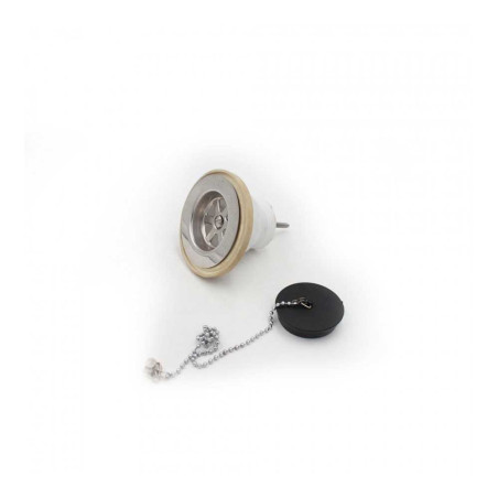  Bonde à bouchon pour évier en grès d60mm WIRQUIN - Sanifer Tamatave