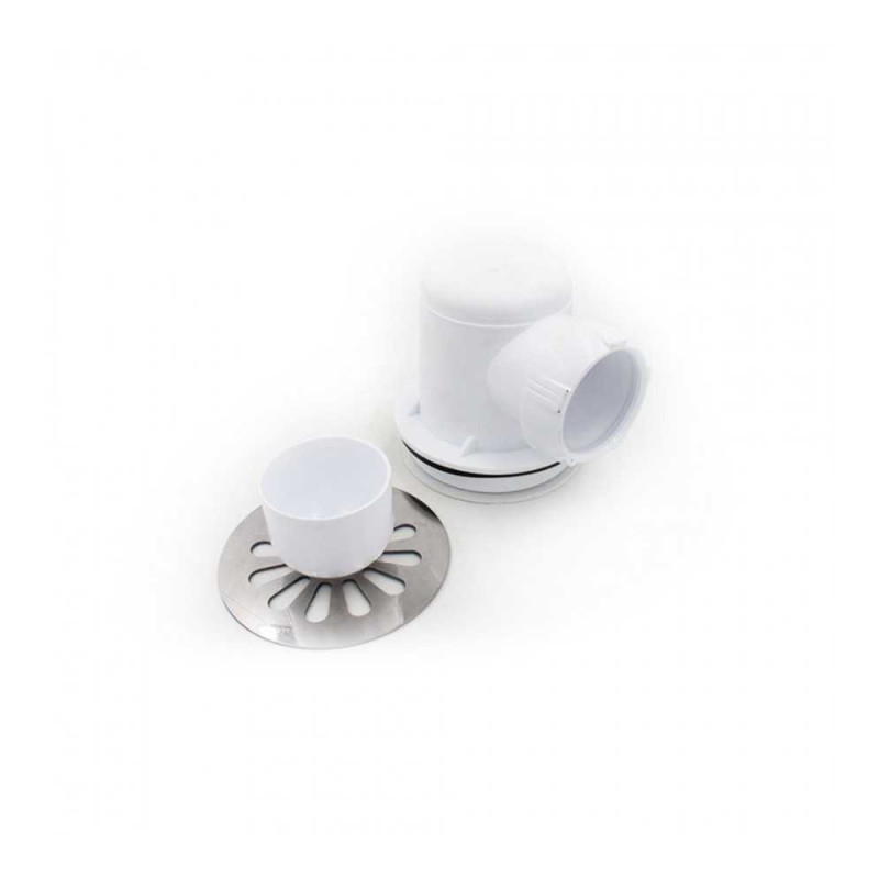  Bonde siphoide coudé pour receveur ref 34010005 Wirquin WIRQUIN - Sanifer Tamatave