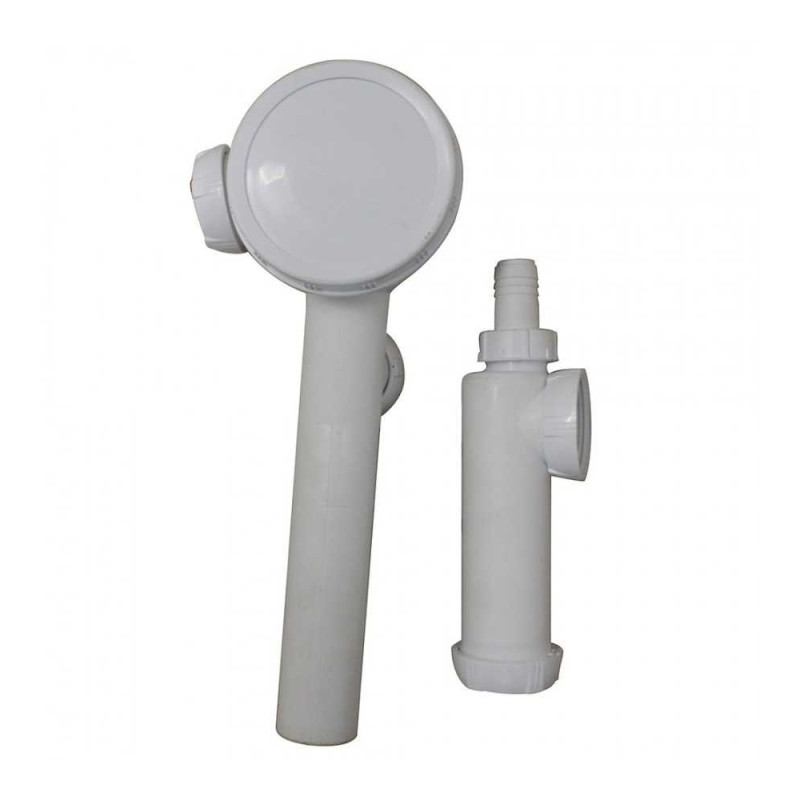  Siphon espace evier 2 bacs extra lat TM200040 WIRQUIN - Sanifer Tamatave