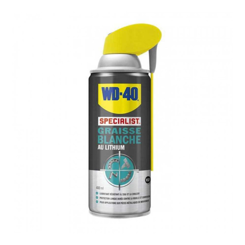  Graisse blanche lithium WD40 400 ml  - Sanifer Tamatave