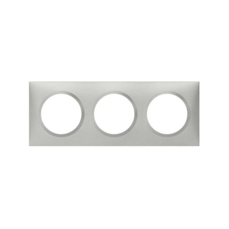  Plaque 3 postes aluminium dooxie Legrand LEGRAND - Sanifer Tamatave