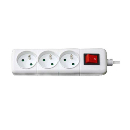  Bloc multiprise avec interrupteur 3T 5ML SOMEF - Sanifer Tamatave