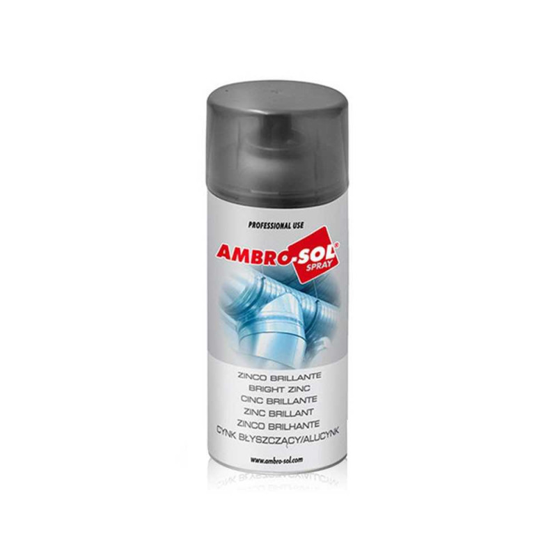  Galvanisant gris clair avec effet brillant en aérosol de 400ml AMBRO-SOL - Sanifer Tamatave
