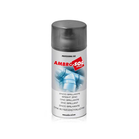  Galvanisant gris clair avec effet brillant en aérosol de 400ml AMBRO-SOL - Sanifer Tamatave