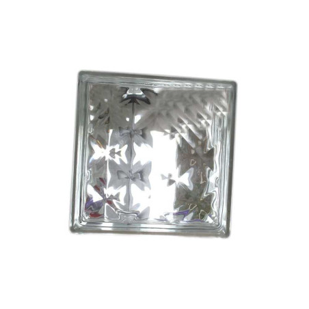  Brique de verre 190x190x80mm jewel patter (1c:6 pièces) NO NAME - Sanifer Tamatave