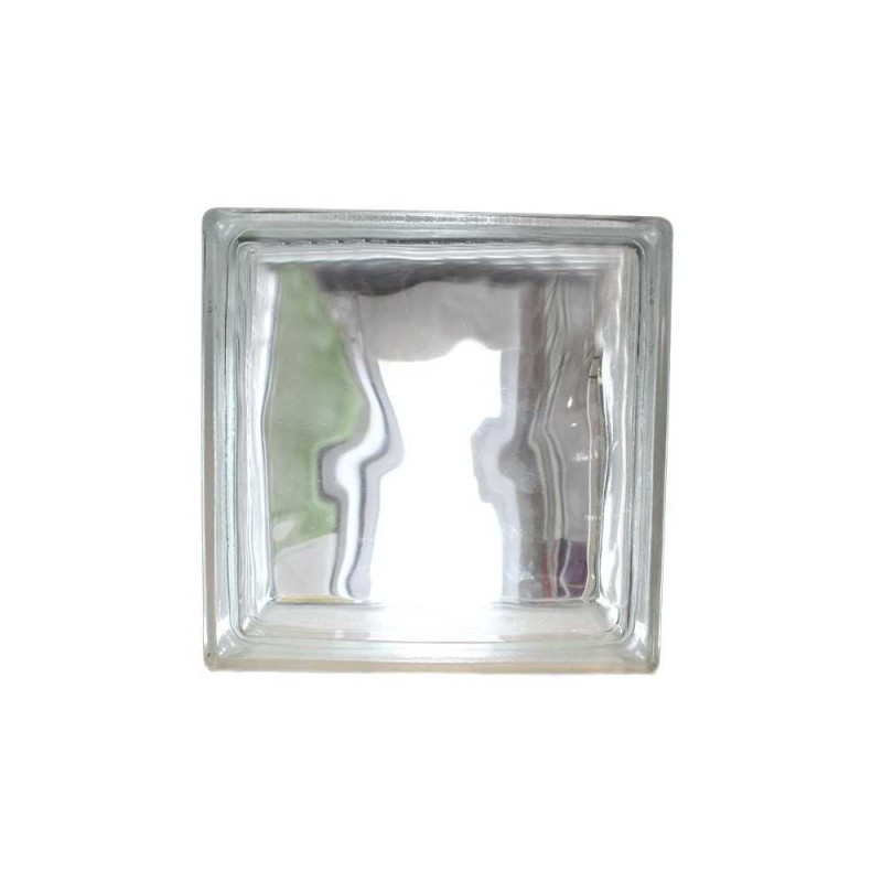 Brique de verre 190x190x80mm cloudy pattern NO NAME - Sanifer Tamatave