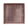  Brique de verre 190x190x80mm parallel pattern rose NO NAME - Sanifer Tamatave