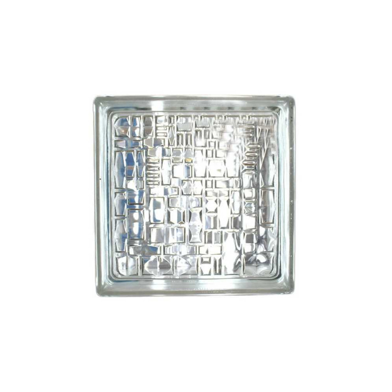  Brique de verre 190x190x80mm bv18 mozaic cléar NO NAME - Sanifer Tamatave