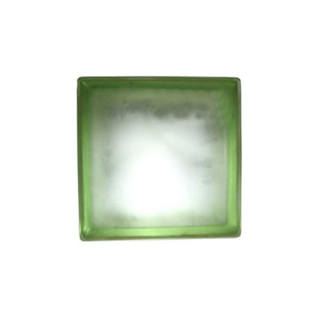  Brique de verre 190x190x80mm cloudy vert opaque NO NAME - Sanifer Tamatave