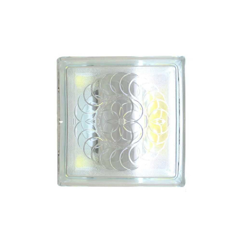  Brique de verre 190x190x80mm nautiles jh035 NO NAME - Sanifer Tamatave