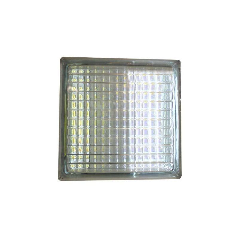  Brique de verre 190x190x80mm parallel gris NO NAME - Sanifer Tamatave