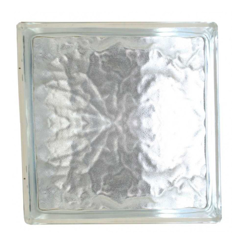  Brique de verre 190x190x80mm ice shadow NO NAME - Sanifer Tamatave