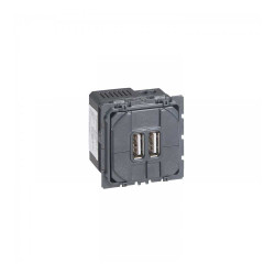  Prise chargeur usb double celiane type a 2,4a 15w Legrand LEGRAND - Sanifer Tamatave