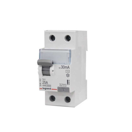  Tx3 interrupteur différentiel 2p 25a ac 30ma mono Legrand LEGRAND - Sanifer Tamatave