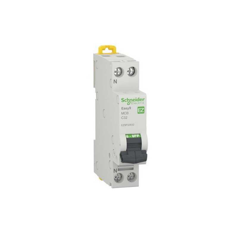  Disjoncteur modulaire 1P+N 32A C Acti9 iDT40T SCHNEIDER ELECTRIC - Sanifer Tamatave