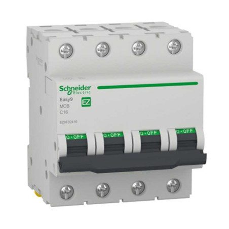  Disjoncteur 4P 4500 A C 16A SCHNEIDER ELECTRIC - Sanifer Tamatave