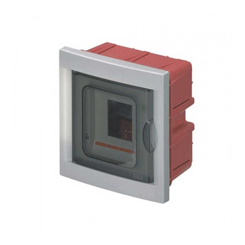  Coffret de distribution 4 modules avec porte fumée ec63004 Elettrocanali ELETTROCANALI France - Sanifer Tamatave
