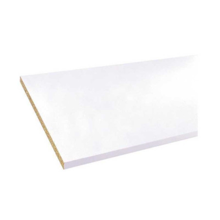 Tablette Panneau mélaminé blanc 2500x500x18  2 chants  - Sanifer Tamatave