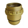  Douille E27 isolee 1-2 filetee + bague d48mm or uv4  - Sanifer Tamatave