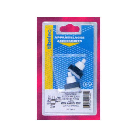  Interrupteur réduit poussoir 20x8mm 2a uv4  - Sanifer Tamatave