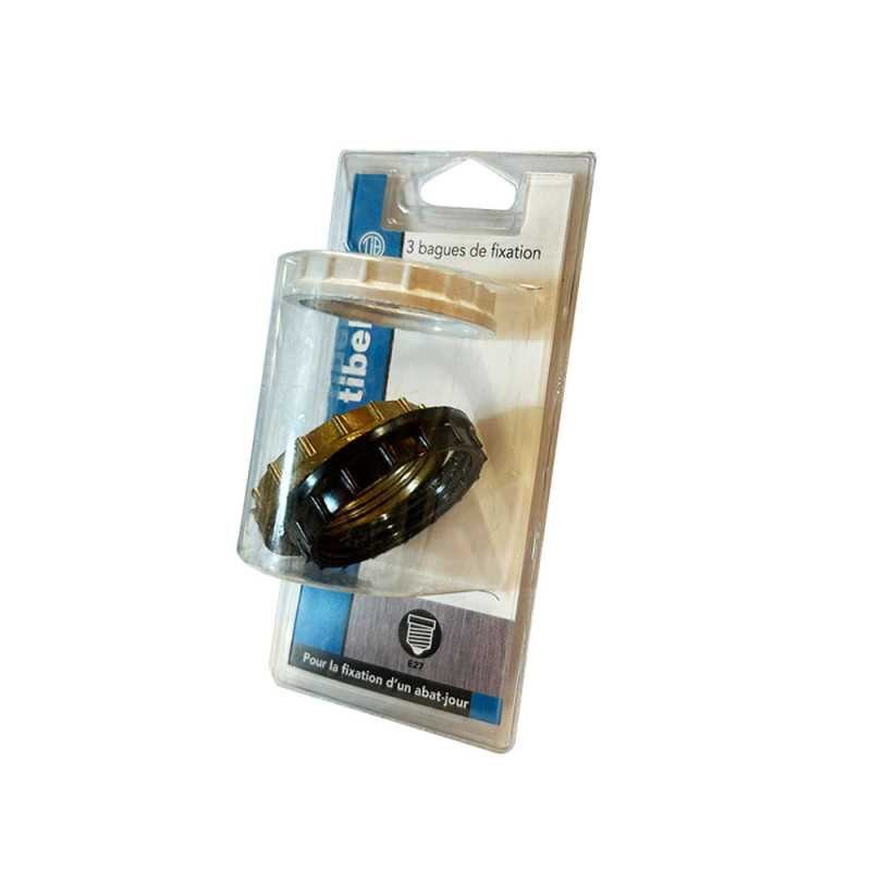 Bagues de fixation d48mm pour douil E27 filetee as uv4 TIBELEC - Sanifer Tamatave