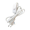  Cordon avec interrupteur à bascule h03vvh-2f & fiche long  1m50 bc uv3 NR  - Sanifer Tamatave