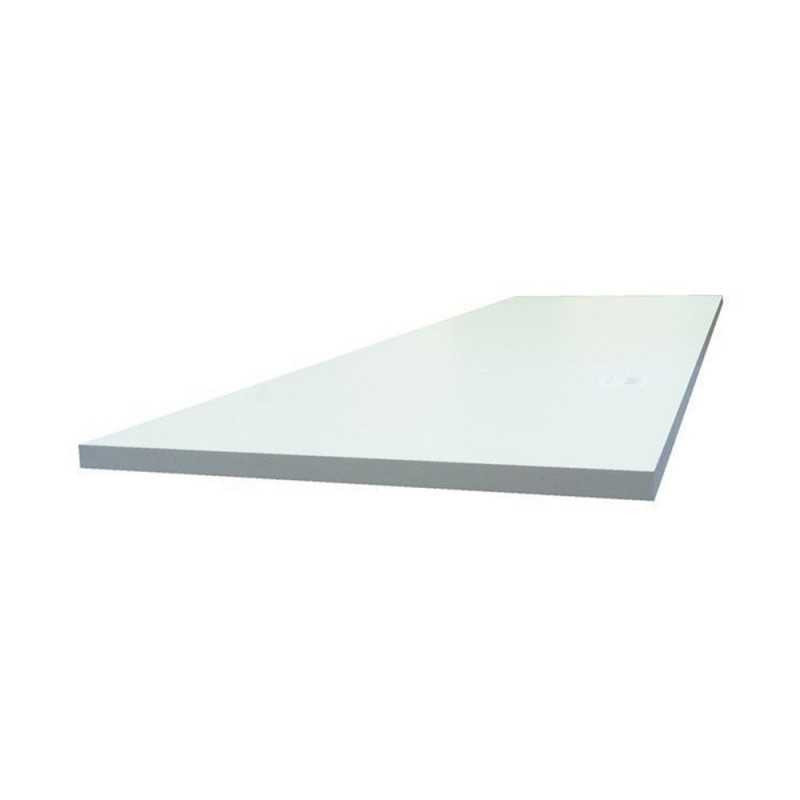  Tablette panneau mélaminé blanc 800x300x18 éco 4 chants  - Sanifer Tamatave