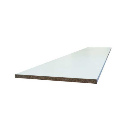 Tablette mélaminée blanc 2000x400x16mm  - Sanifer Tamatave
