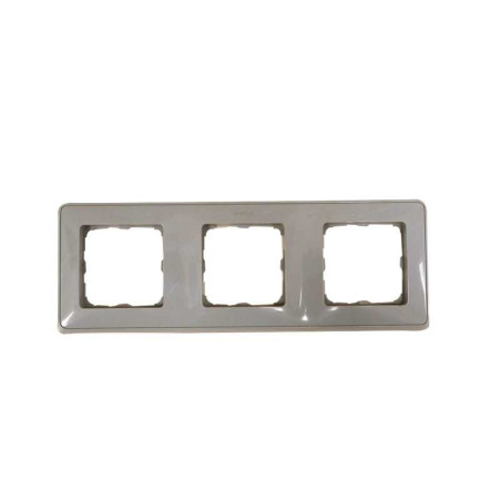 Cariva plaque 3 postes gris LEGRAND - Sanifer Tamatave
