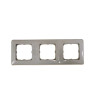 Cariva plaque 3 postes gris LEGRAND - Sanifer Tamatave