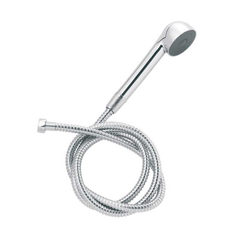  Douchette EMERAUDE 1F + flexible inox 150cm + support uc01/3 WIRQUIN - Sanifer Tamatave