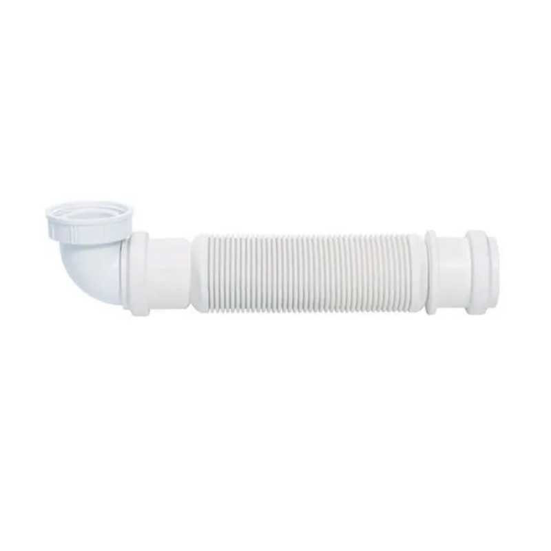  Douchette émeraude 1f + flexible pvc blanc 150cm + support u WIRQUIN - Sanifer Tamatave
