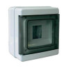  Coffret de distribution montage en saillie étanche ip65 4 modules Elettrocanali ELETTROCANALI France - Sanifer Tamatave