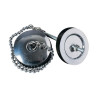  Bouchon d40 enjoliveur inox et cache trou Wirquin WIRQUIN - Sanifer Tamatave