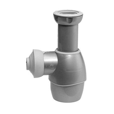  Siphon lavabo évier tout en un gris métal sac WIRQUIN - Sanifer Tamatave