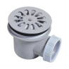  Bonde d60 sortie horizontale pour receveur d60 Wirquin WIRQUIN - Sanifer Tamatave