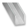  P50 Profilé U  20x22x20x1,5mm 2M alu brut uc5 NRS CQFD - Sanifer Tamatave